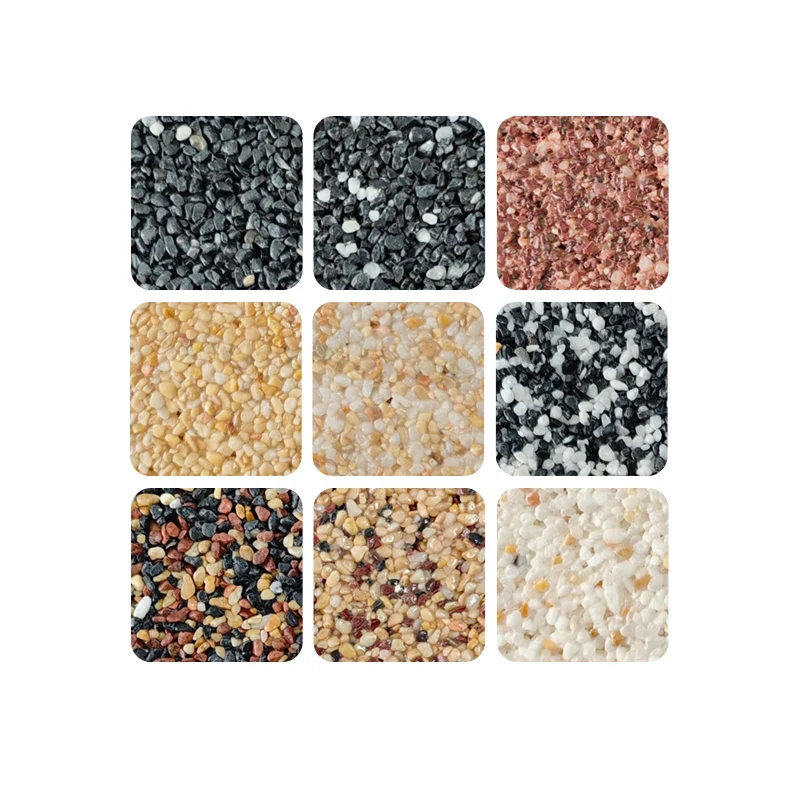 Natural Stone Pebbles for Decorative Flower Beds for Sculptures and Art Ornaments