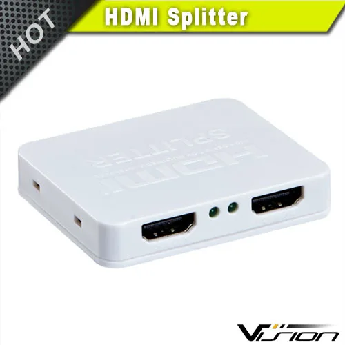 HDMI сплиттер Full HD 1080p видео переключатель 1x2 разделение 1 в 2 выход