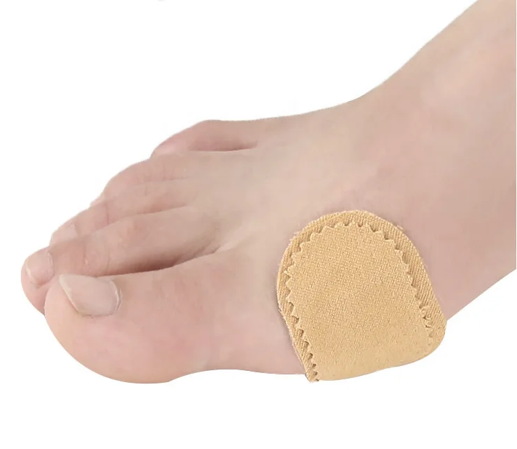 FOMIYES 10 pieces of Moleskin adhesive tape adhesive pad heel sticker anti-foam pad breathable pre-cutting foot care pad fabric