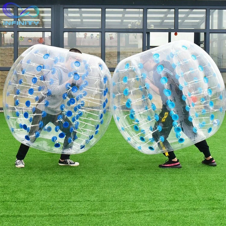 Hot Sale High Quality 100% TPU Inflatable Human Body Adult Bumper Bubble Ball inflatable bubble soccer inflatable football ball