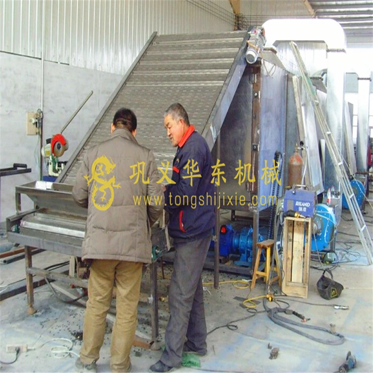 Scrap metal dryer equipment