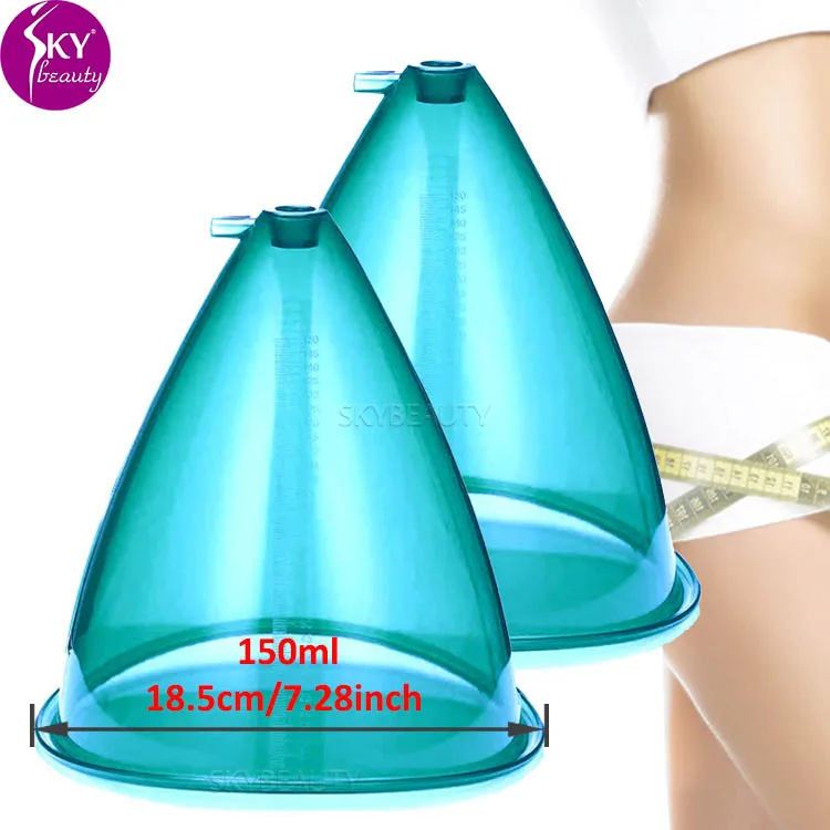 2021 OEM Blue Columbian Digital Body Celulite Booty Lift Cupping Butt Breast Enlargement Buttocks Lifting Vacuum Therapy Machine