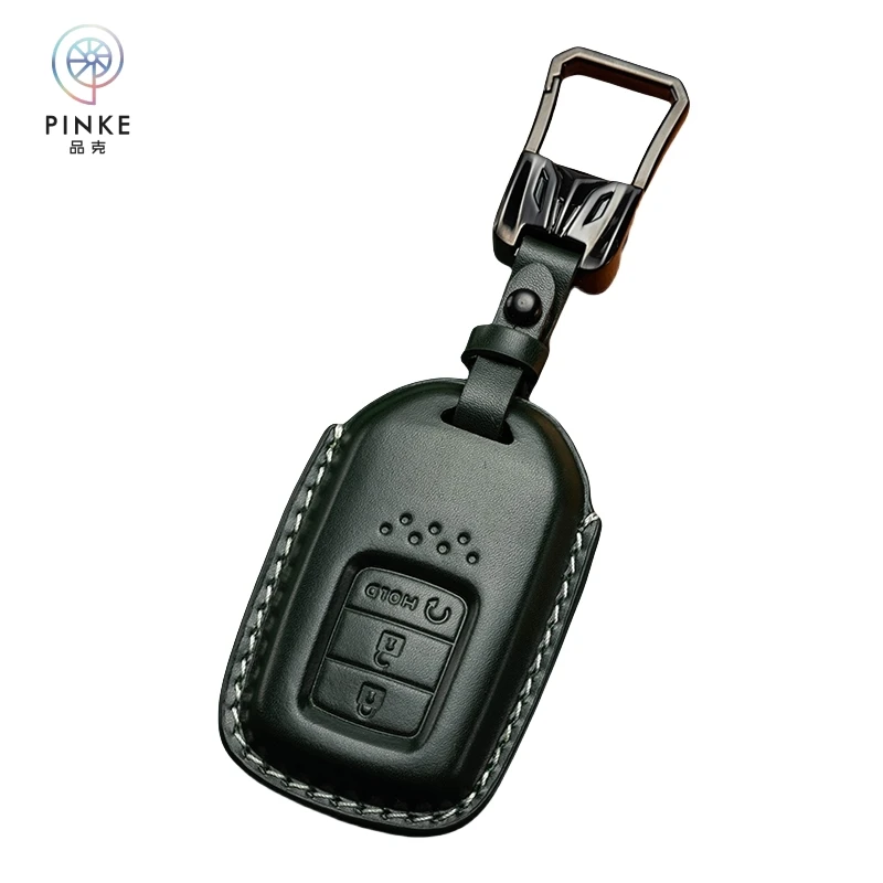 Specially Designed for Honda Crown Way Binzhi XRV CRV Haoying Auto Accessories Genuine Leather Key Cases for Civic