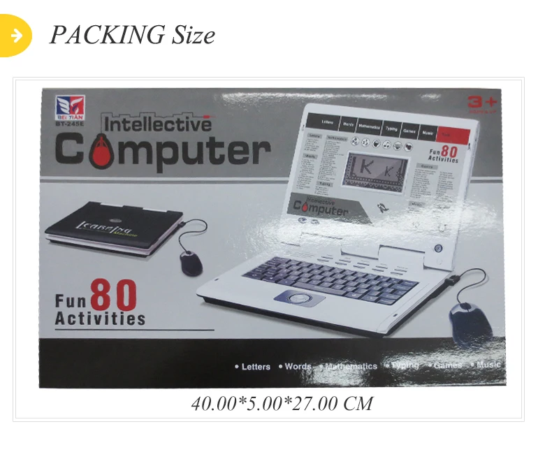 80 activity LCD toy laptop computer english learning machine