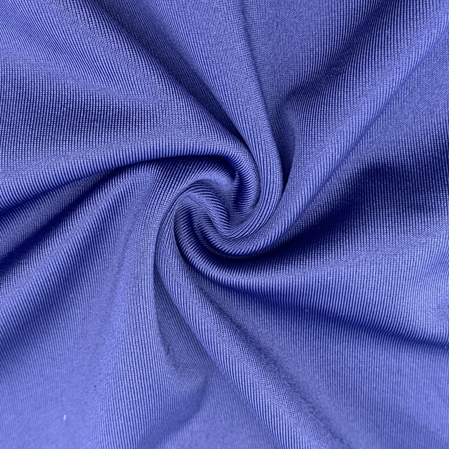 Custom bright color 200gsm 82%  Polyester 18% Spandex 40D semi dull Waterproof Elastic Fabric for swimsuits