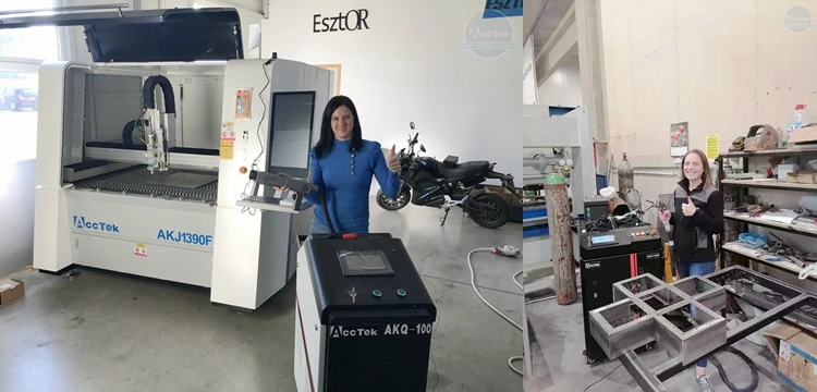 Jinan 2000W Metal Paint Coat Removing Laser Cleaning Rust Machine