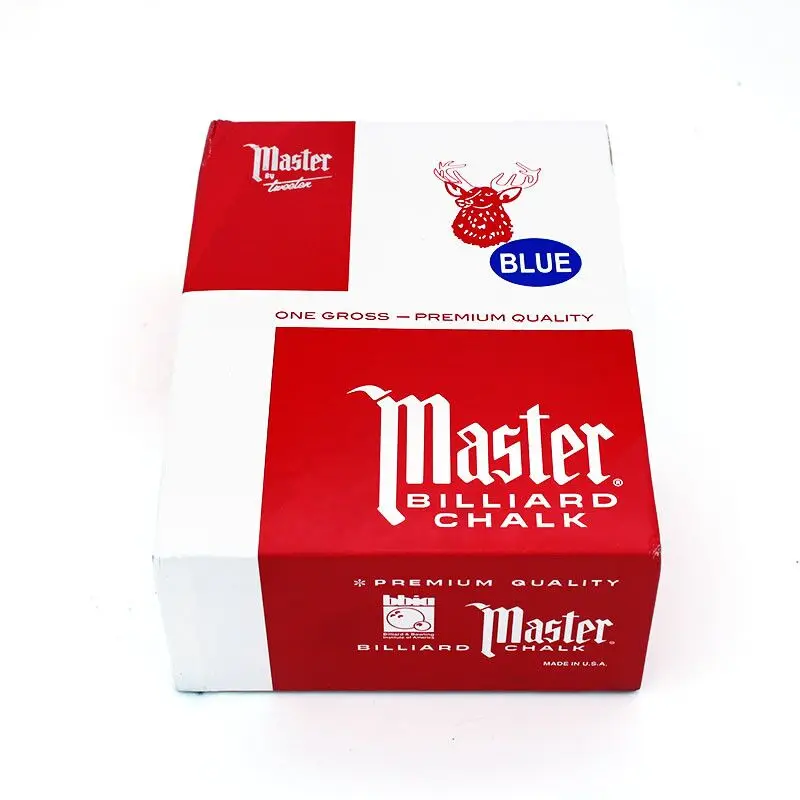 Triangle/Master Special chalk for billiards, packed in a whole box, high-quality chalk