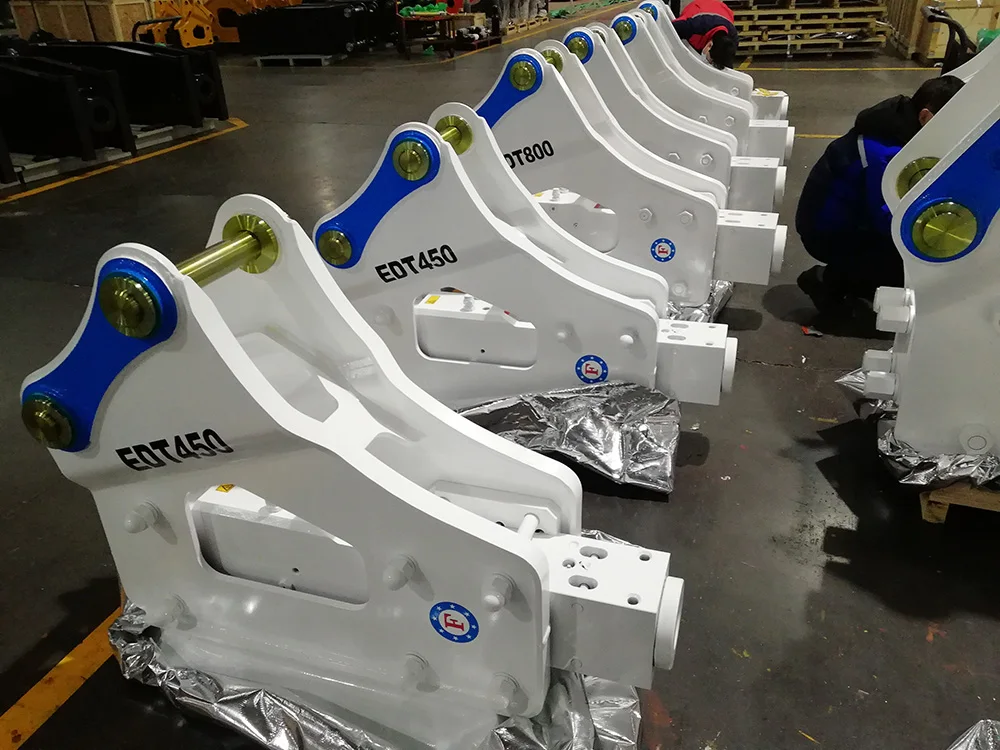 Professional Manufacturer of EDT series Hydraulic Breaker High Quality Eddie Hydraulic Rock Breaker Excavator