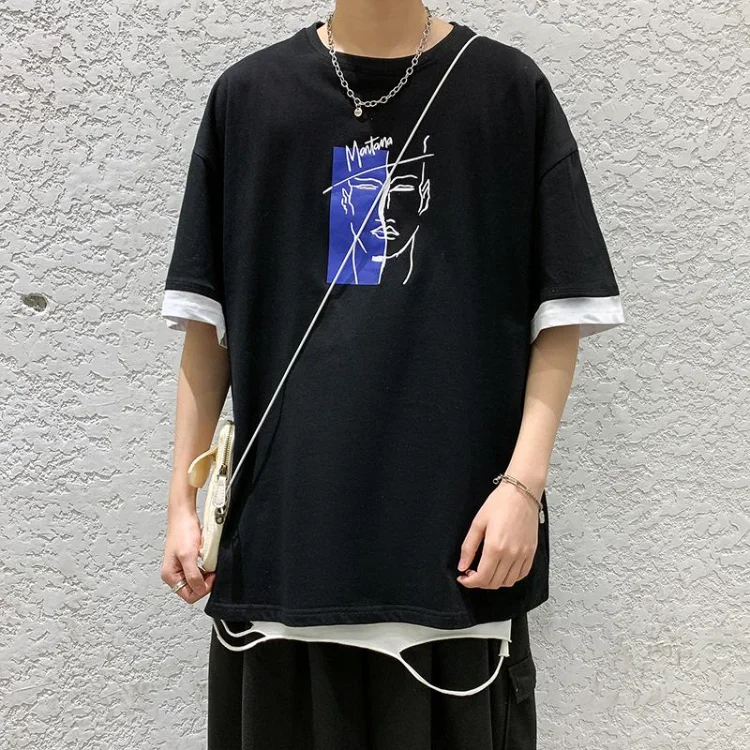 Sport Wholesale Custom Plus Size Men T Shirt Hip Hop Style Cotton Oversized Soft Tshirt With Logo