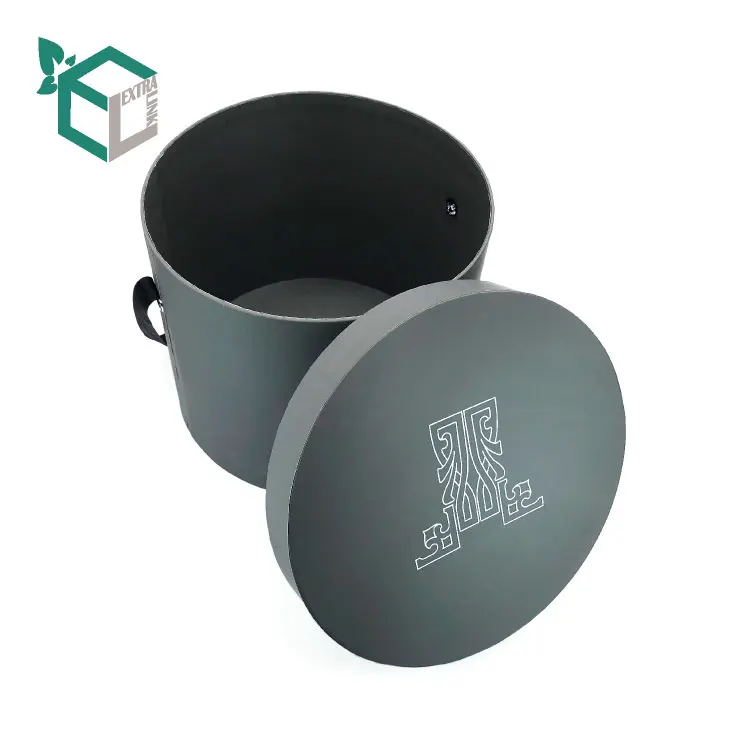 
Wholesale Custom Large Rigid Paper Round Flower Gift Box 