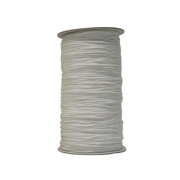Оптовая продажа, высококачественный белый полиэфирный плетеный шнур для строительства