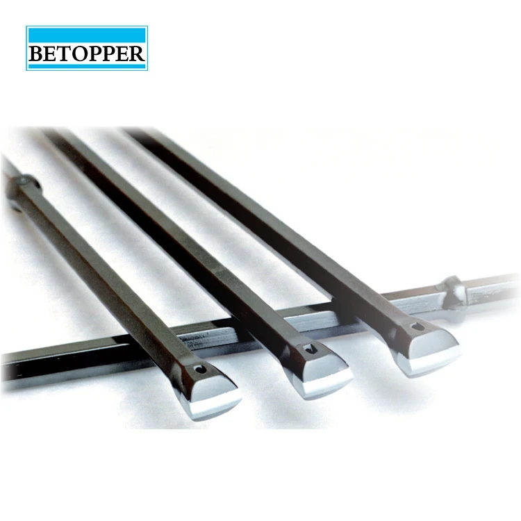 No broken shank  Integral Drill rod Shank Hex 22 x 108mm Drilling Rods for mining quarry tunnel