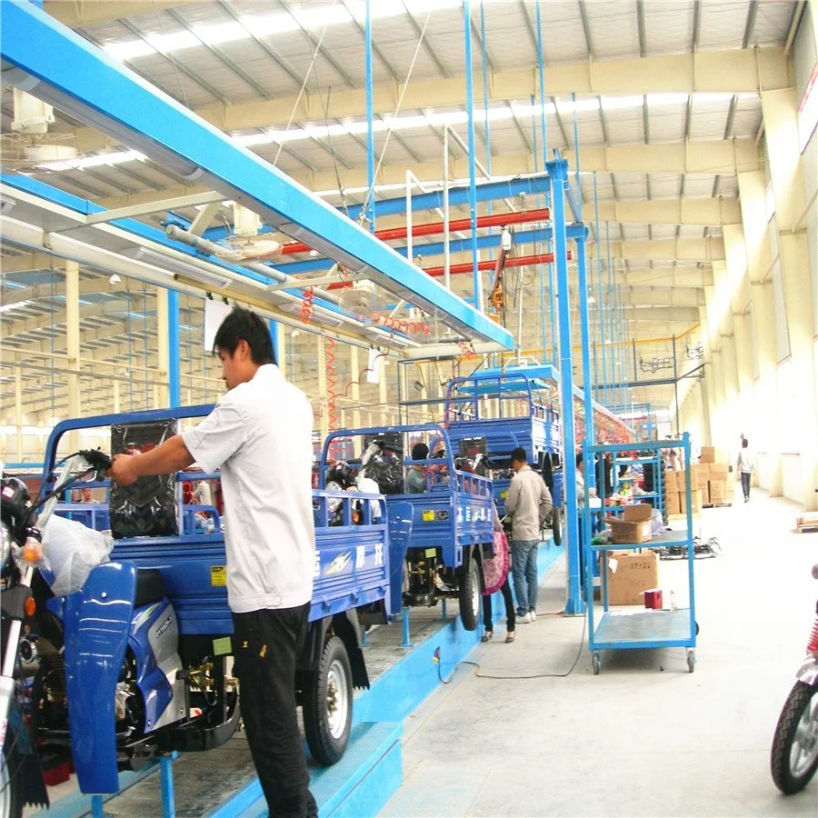 Three wheeler assembly line