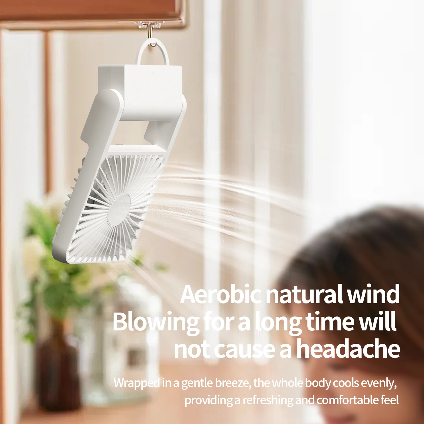 desk fan 2024 KC Certificate Electric Folding Handy Mini Portable Fans 2024 -180 Degree Angle Adjustment