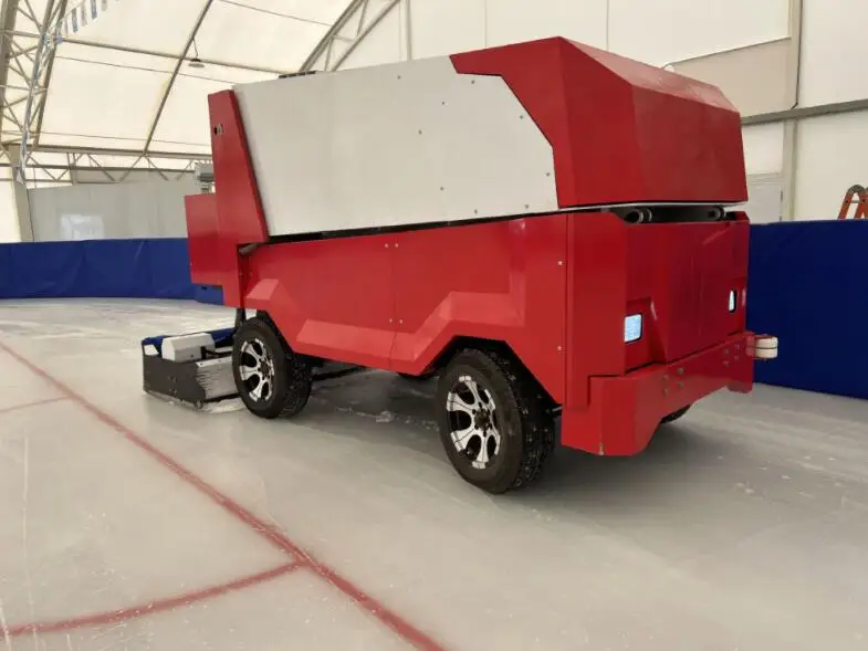 ice skating rink cooling tent refrigeration board system complete cleaning machine equipment