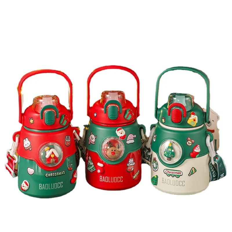 Custom Stainless Steel Kids Tea Tumbler Mug Cups In Bulk Vacuum Sealed Christmas Gifts Coffee Travel Mug Water Bottle