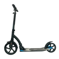 Wholesale Popular Patent Rubber Grip 200mm Kick Scooters for Adults Big Wheels
