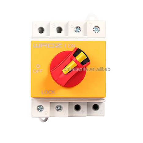 32A 4P Solar Energy High Voltage Fuse switch Disconnector