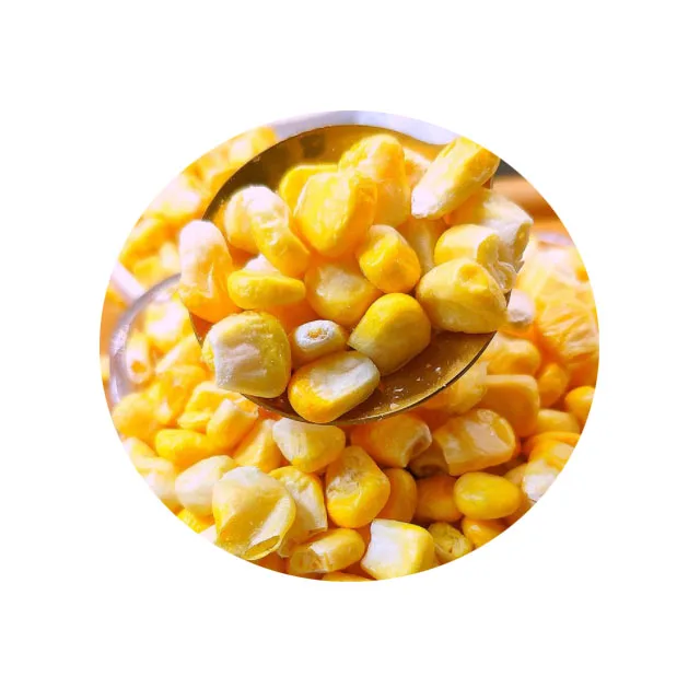 Wholesale Sweet Corn Grain Snack Vacuum Fried Yellow Corn Granule