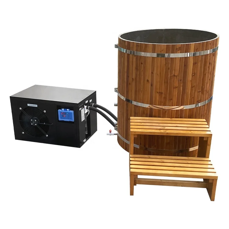 Fenlin new design body recovery cold bath tub ice plunge barrel
