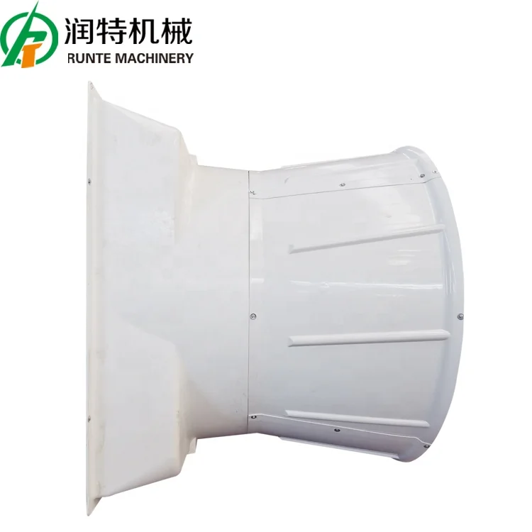 QiluRunteNew Product 1460 Model 50 Inch Belt Drive Aluminum Blade Exhaust Wall Mount Chicken Farm  Fan