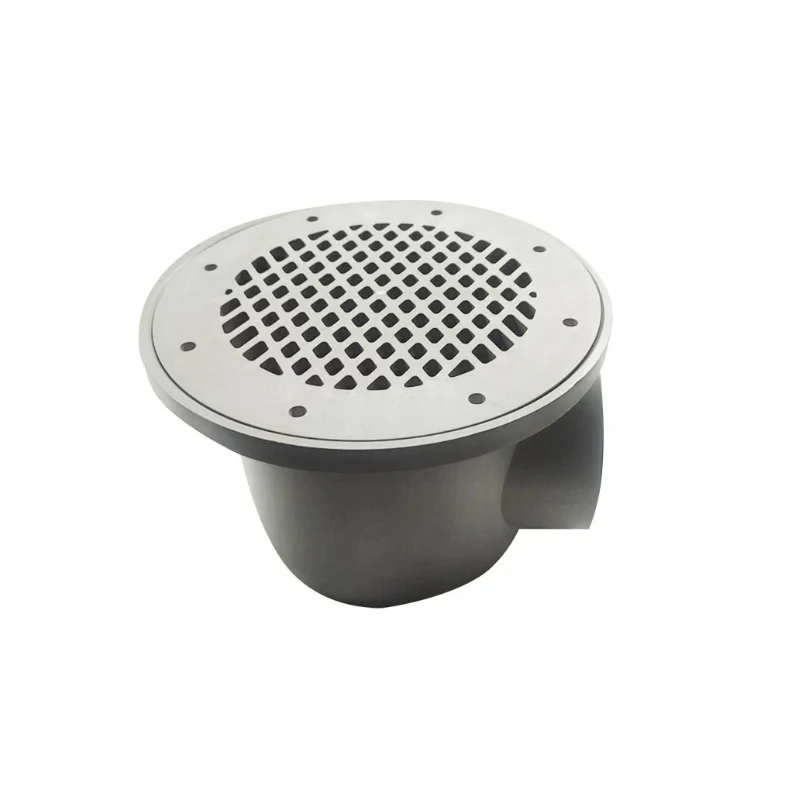 Fish pond drain outlet circular canvas fish toilet fish bottom drain filter equipment