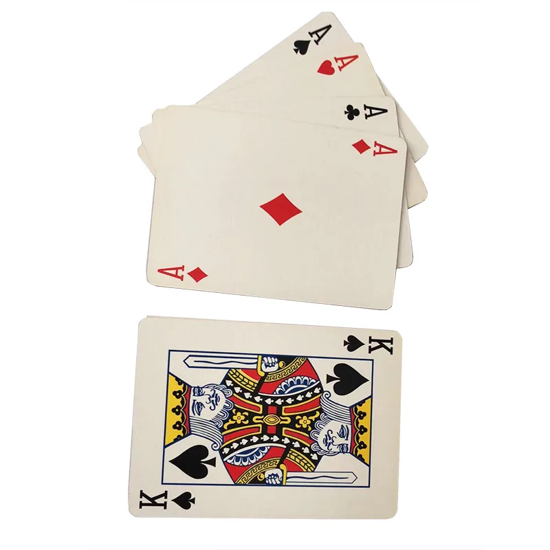 Factory price wholesale custom paper playing cards china playing cards factory