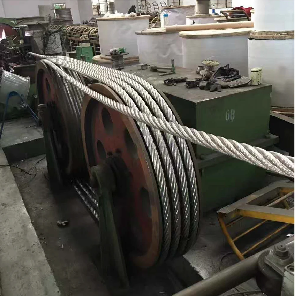 7 * 7 structure 316 stainless steel wire rope 1.2mm diameter guardrail livestock shed lifting rigging rope