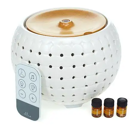 Smart Home Appliance Pumpkin shape Stone Diffuser Essential Oil Aroma Diffuser Ultrasonic Air Aromatherapy Atomizer