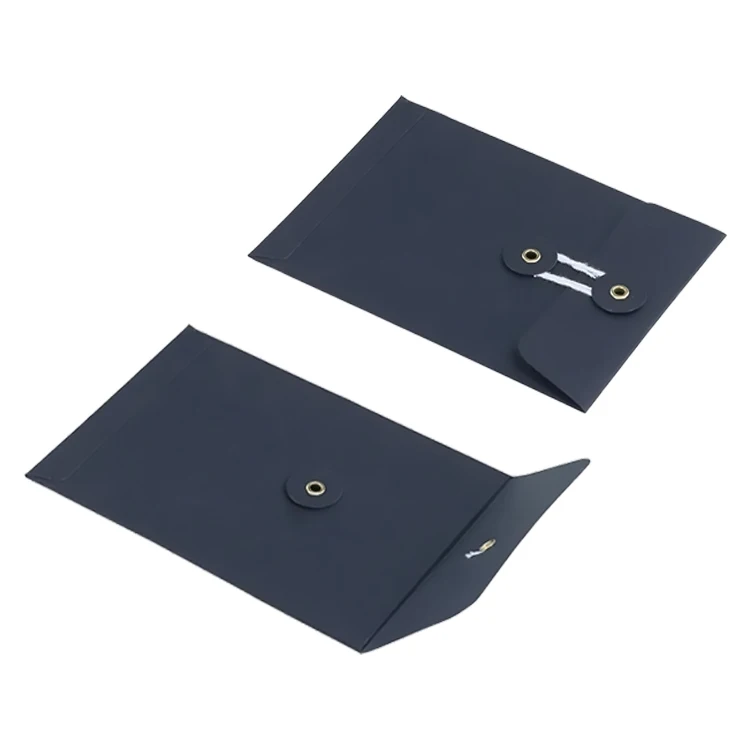 Recycled Paper File Packaging Custom Printed Your Brand Invitation Envelope Packaging Thank You Card Sleeve Envelopes