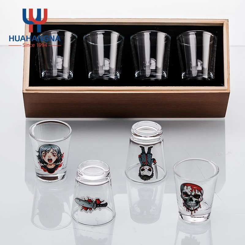 vasos de chupito de cristal Vasos de chupito