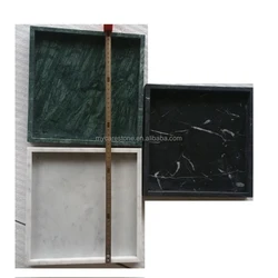 White Natural marble tray,tray serving 16*30cm