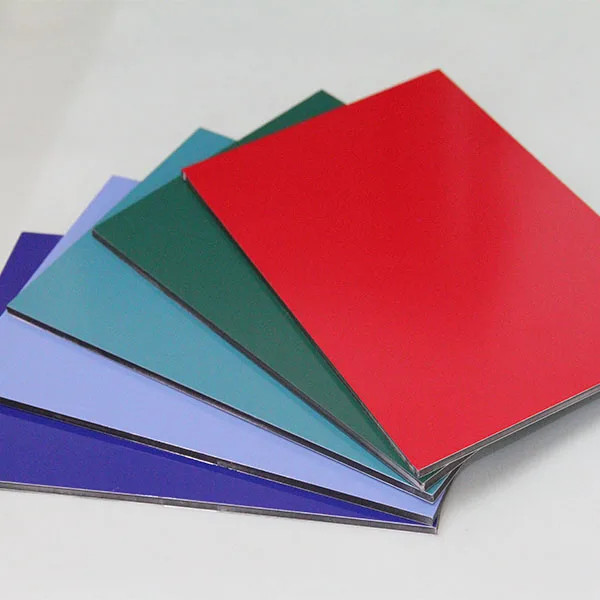 Vans Decorative Interior Wall Panels Two-sides Color Coating Aluminum Composite Wall Cladding