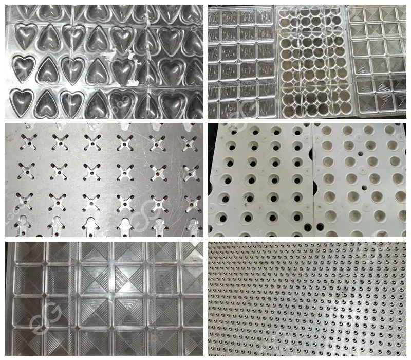 Selmi Compound Chocolate Candy Molds Making Paste Machine Producing Cocoa in