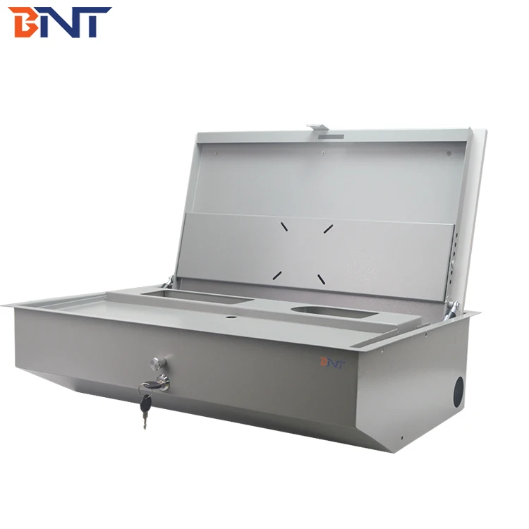 BNT LCD monitor manual security flip top case for the student computer desk case