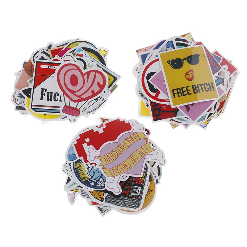 High quality full color removable die cut vinyl car decal sticker