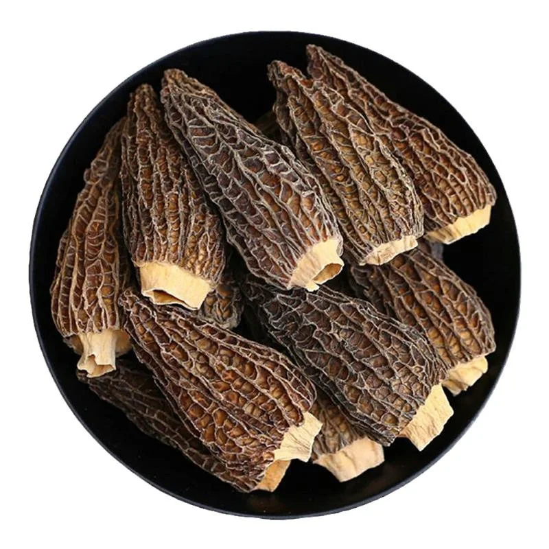 100% натуральные морели высококачественные сухие черные Morchella для приготовления
