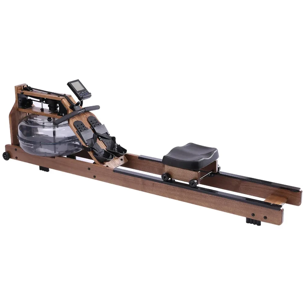 Gym Fitness Water Resistance Rower Machine Wooden Rowers Commercial Rowing Machine