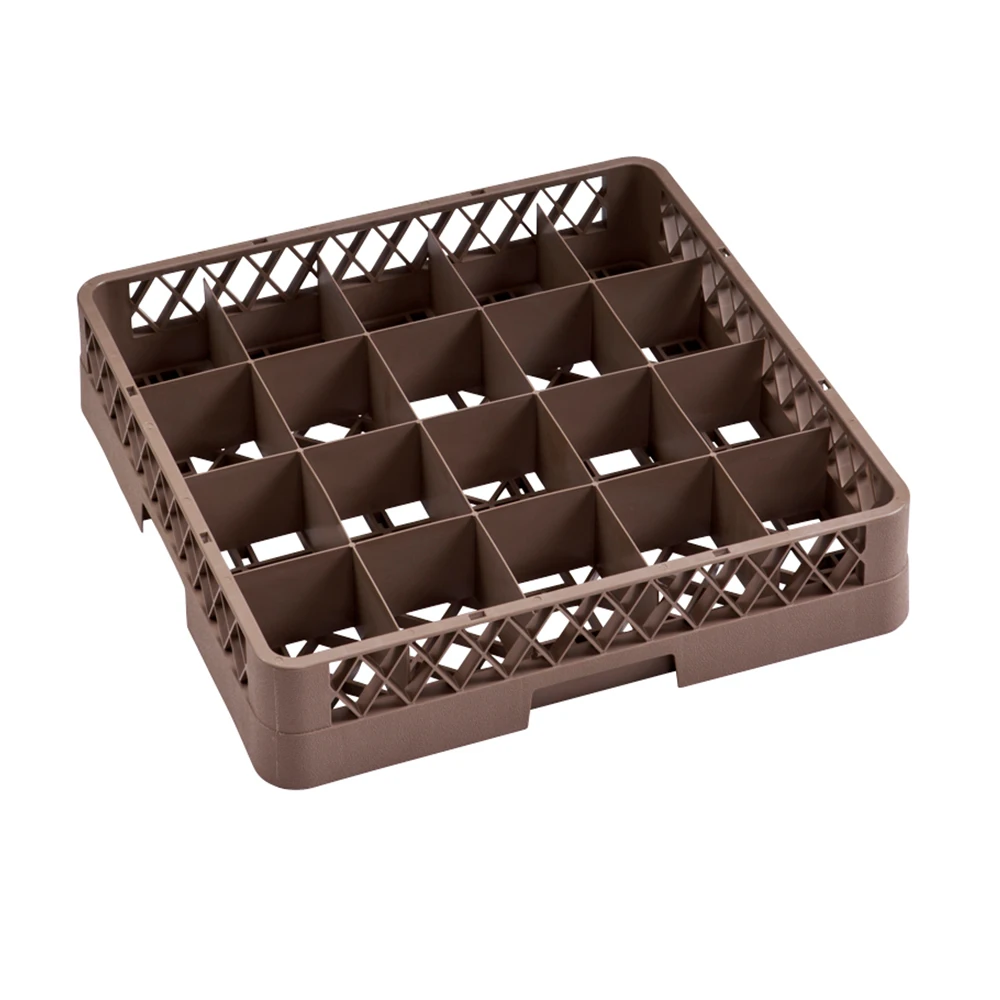 Commercial Hotel Restaurant Plastic PP Glass Rack Basic Dishwasher Basket Glasses Drying Storage Racks
