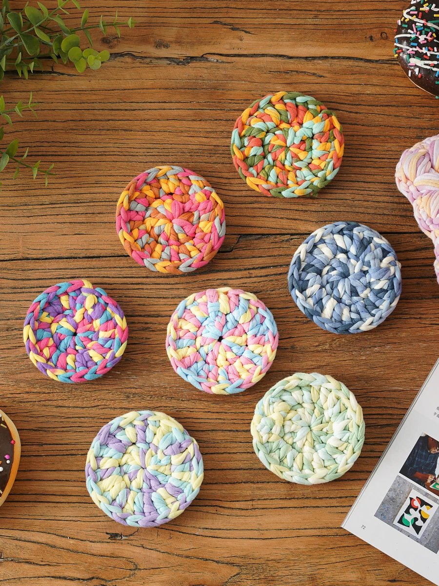 Cloth thread material yarn crochet bag handmade tshirt yarn turkey cloth yarn