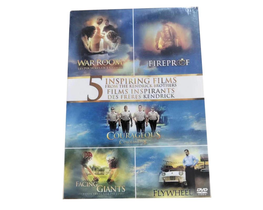 Диск дублирования dvd коллекции фильмов сериалы полный серии 5 вдохновляющих от братьев Кендрик 5dvd