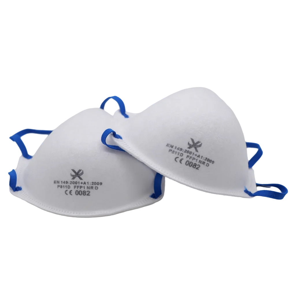 Cup-shaped Headbound FFP1 Dust Mask Three-dimensional Anti-dust metal smoke oily particles European standard Industrial masks