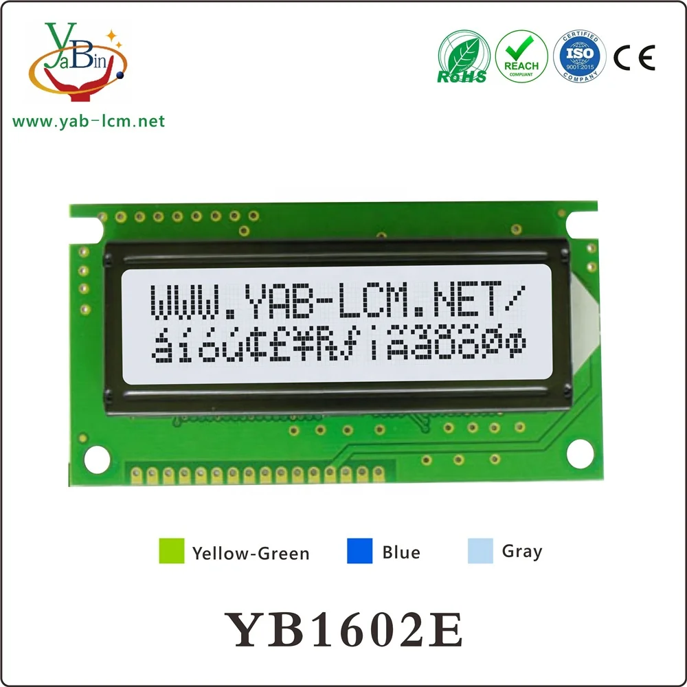 1602 Character Display 1602E Blue Lcd Module Drive Voltage: 5.0V Or 3.3V