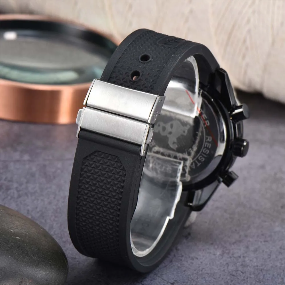 High Quality wholesale Luxury Original Brand Classic  Business Multifunction Clock Jewelry Bracelet Sports Quartz Watch for Men