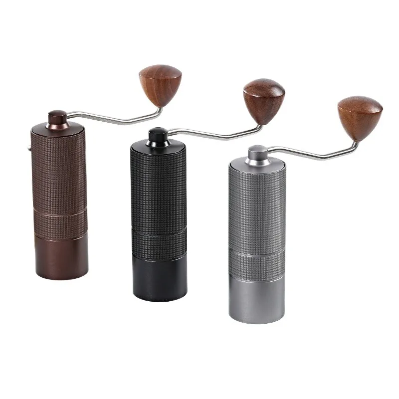 Modern 2.0 Diamond Hand Grinder 7-Angle Stainless Steel Coffee Bean Grinder with Manual Coffee Machine