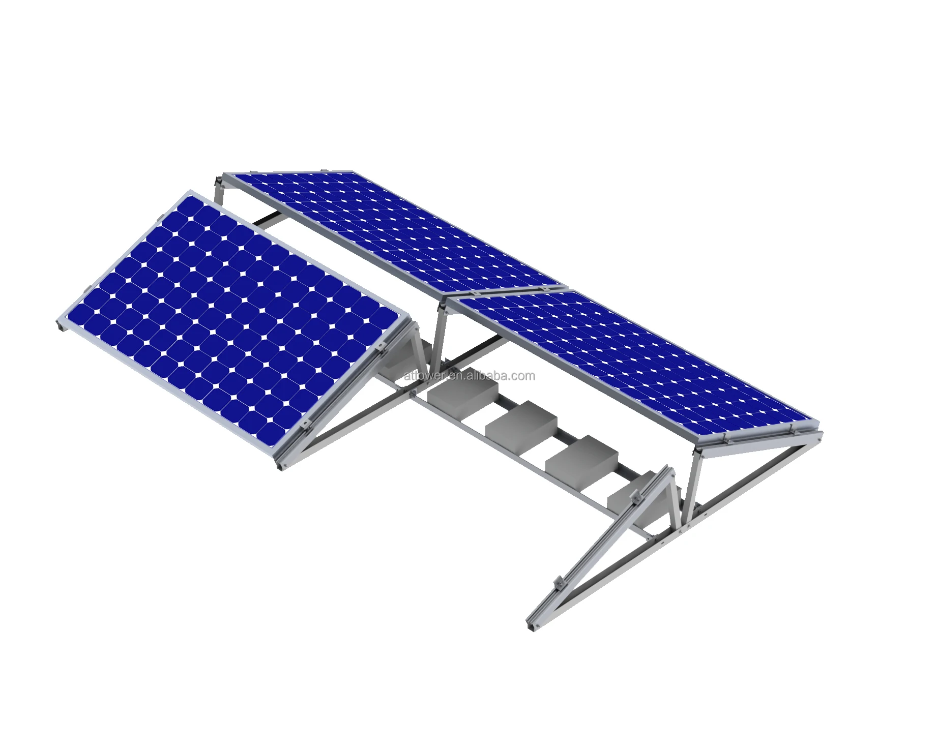 Aluminum Solar Panel Carport Structure