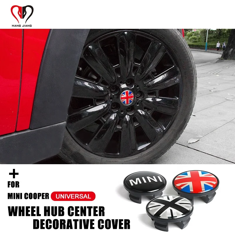 Union Jack For Mini Cooper R55 R56 R60 R61 F54 F55 F56 F60 One S JCW Wheel Center Hub Hubcaps Cover Shell Case Car