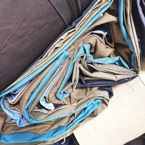 Hot selling stock cheapest warehouse stock lot woven textile  cotton twill fabric/cut pieces/1-15 meters/mix design