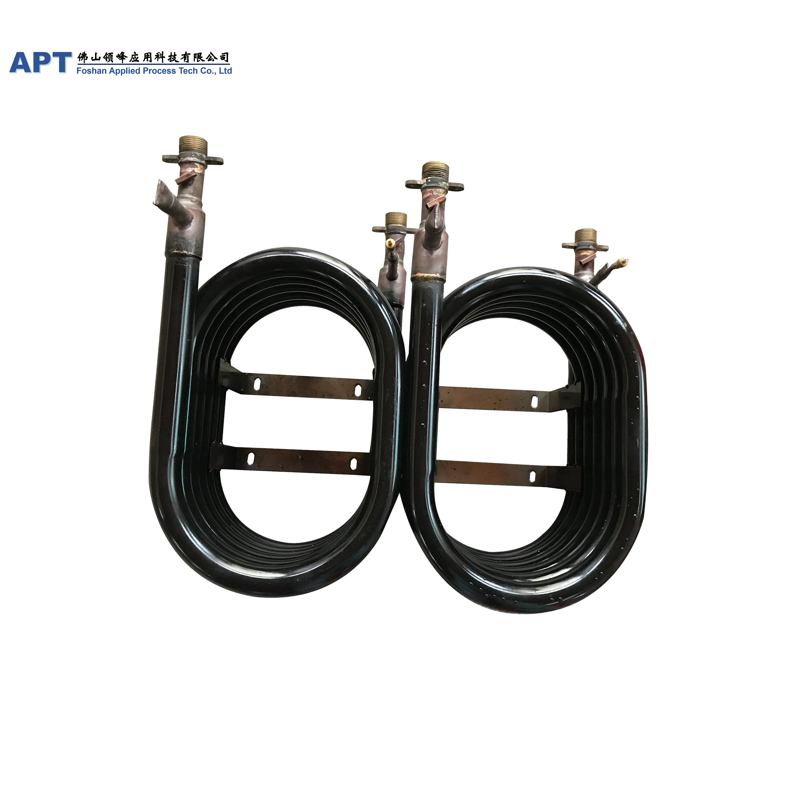 Изготовленные по индивидуальному заказу анти-refrigerent утечки с двойными стенками медный коаксиальный теплообменник 10 кВт