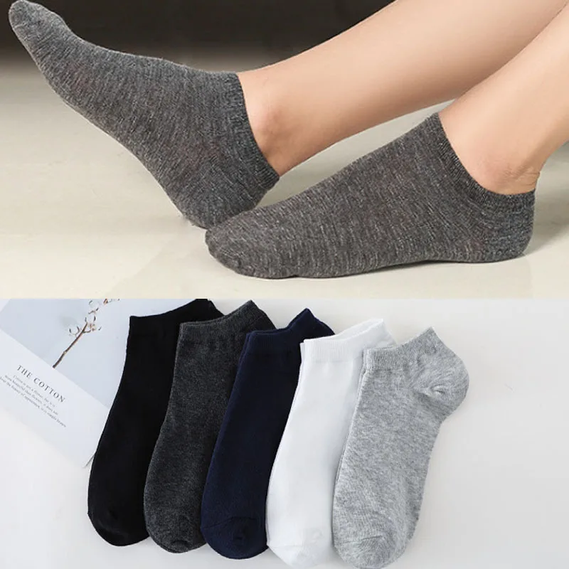 Factory Free Sample Plain Solid Color Polyester Socks Wholesale Cheapest Durable Socks Men Cotton